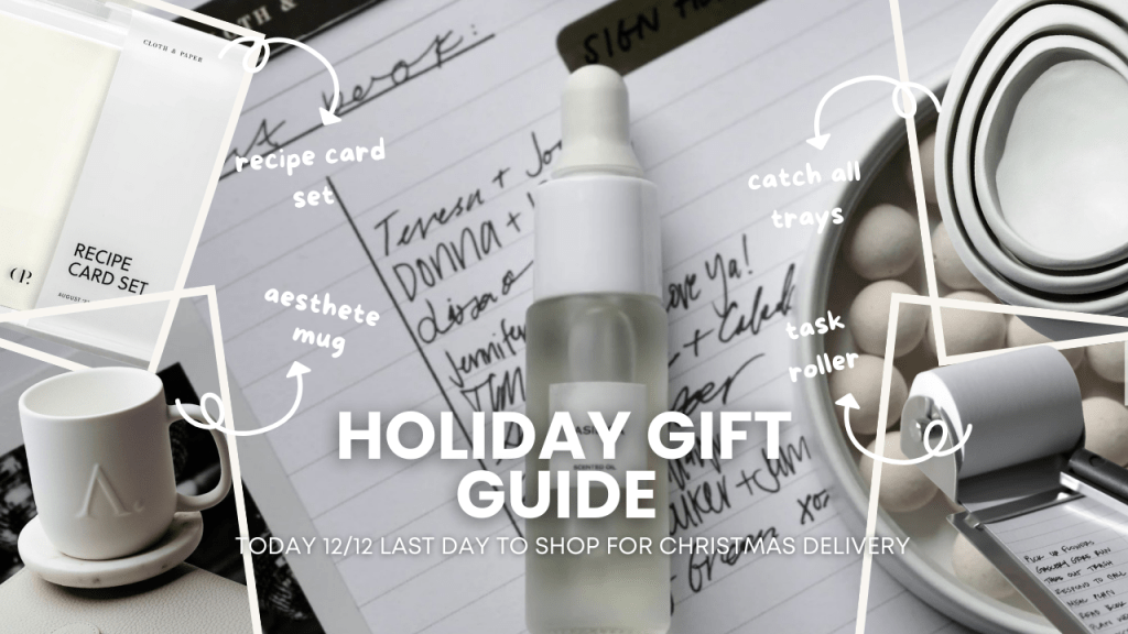 HOLIDAY GIFT GUIDE