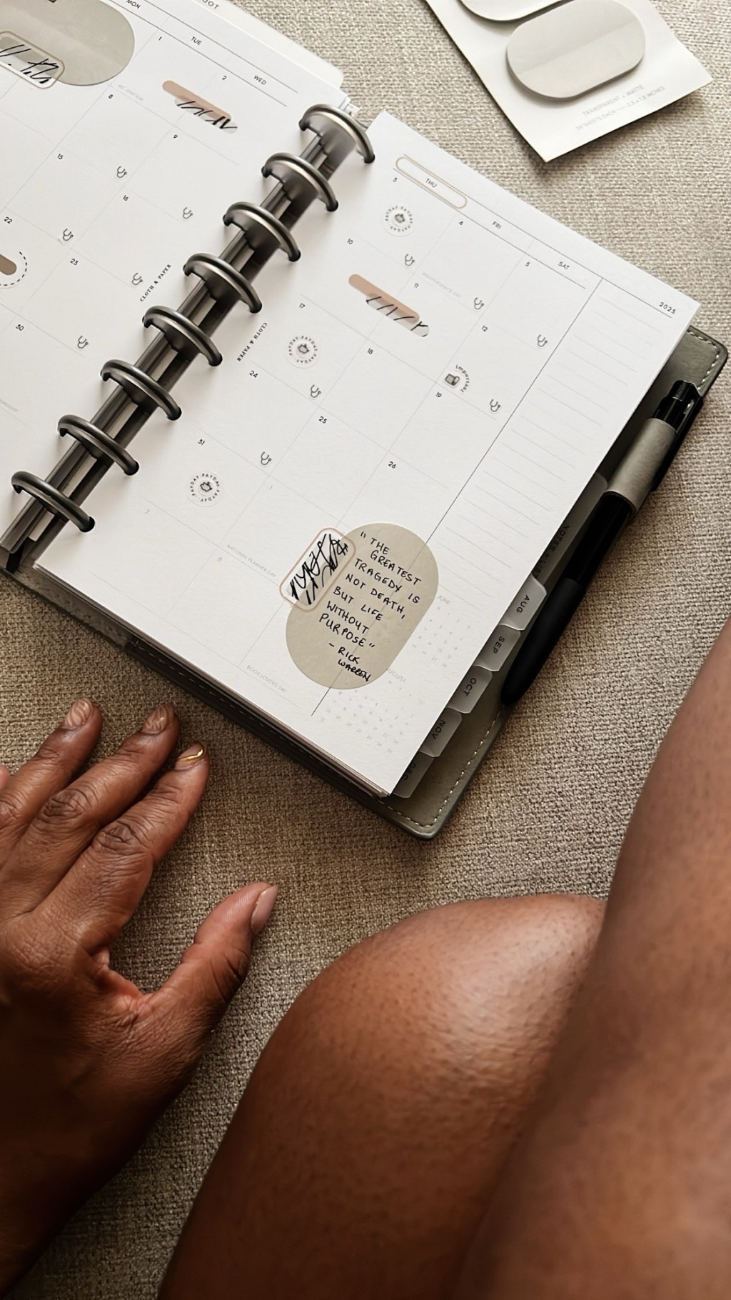 July Monthly Planner&nbsp;Flip